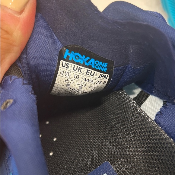 HOKA Men’s Blue Rincon 3 Athletic Running Shoes 10.5 - Picture 12 of 16